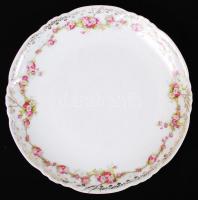 6 személyes Limoges-i étkészlet, 6 mélytányér, 6 lapos tényér, 6 kistányér, 1 pecsenyés tál, 1 lapos...