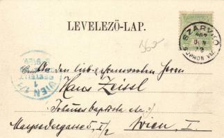 Szarvkő, Hornstein; Gasthaus Strauss, Handlung Márold, Handlung Stefanitsch, Kurialhäuser, Gasthof B...