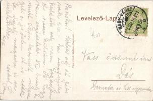 Nagyvárad, Emke kávéház, terasz, Sipos József kiadása / cafe, terrace