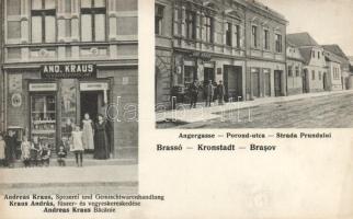 Brassó Kraus András fűszer- és vegyeskereskedése