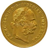 Ausztria 1915. 1D Au "Ferenc József" (3.49g/0.986) utánveret T:1 Austria 1915. 1 Ducat Au "Franz Joseph I" (3.49g/0.986) restrike C:UNC