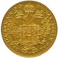 Ausztria 1915. 1D Au "Ferenc József" (3.49g/0.986) utánveret T:1
Austria 1915. 1 Ducat Au ...