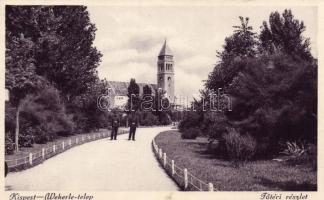 Budapest XIX. Kispest, Wekerletelep; Főtér