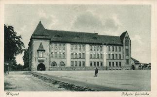 Budapest XIX. Kispest, polgári fiúiskola