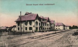 Budapest XIX. Kispest, Állami munkástelep, vasút