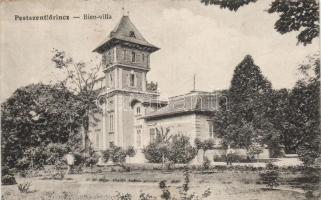 Budapest XVIII. Pestszentlőrinc, Bien-villa, Horváth Ferenc kiadása (EK)