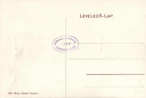 Sarkad, Cukorgyár, tiszti lak; Blasz József kiadása