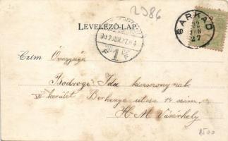 Sarkad, Fő utca; Idősb Bleyer Jakab kiadása (EK)