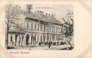 Makó, Úri utca, postahivatal; Gaál László kiadása