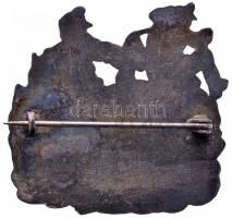 Osztrák-Magyar Monarchia / Gorizia 1914-1916. Katonai gúny sapkajelvény (35x38mm) T:1,1-
Austro-Hung...