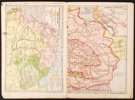 1939 Bp., Magyarország történelmi atlasza, tervezték Albisi Barthos Aladár és dr. Kurucz György, Mag...