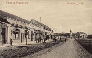 Orosháza Központi szálloda, Brunner Ármin üzlete (EK)