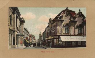 Pécs Király utca, Lehr Izidor üzlete (EB)