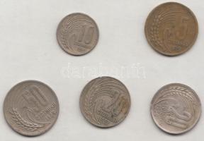Bulgária 1951. 5S + 10S + 1952. 20S + 1954. 20S + 1959. 50S T:vegyes
Bulgaria 1951. 5 Stotinki + 10 ...