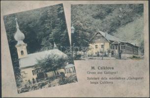 Csiklóbánya, Csiklovabánya; church