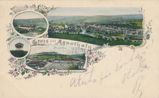 Szentágota, Market place, leather factory, floral