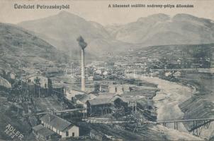 Petrozsény, Kőszenet szállító sodronykötél pálya állomása / station of the wire rope way