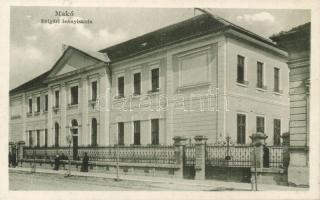 Makó, Polgári leányiskola; Vészi Dezső kiadása (fl)