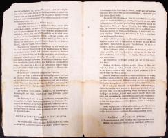 1809 Német nyelvű ismertető a veszettség kezeléséről embereknél és állatoknál, 5p