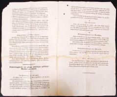 1809 Német nyelvű ismertető a veszettség kezeléséről embereknél és állatoknál, 5p