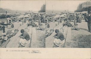 Budapest V. piac, folklór, francia kiadás