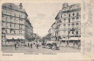 Budapest VII. Rottenbiller utca, Központi Szálloda, Havasy Ferenc üzlete, Ganz