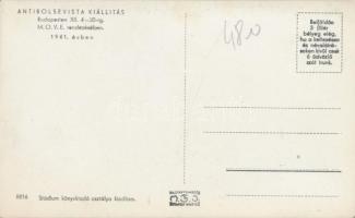 Budapest Antibolsevista Kiállítás a M.O.V.E. rendezésében 1941-ben