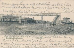 Celldömölk vasútállomás, felüljáró híd