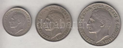 Jugoszlávia/Szerb-Horvát-Szlovén Királyság 1925. 50P + 1D + 2D T:2,2-
Yugoslavia/Kingdom of the Serb...