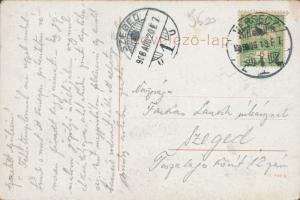 Versec, Ferenc József tér, Frisch Hugó, Johann Dimitrijevits, Josef Unger üzletei, takarékpénztár / ...