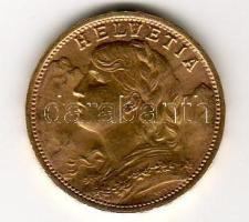 Svájc 1935B 20Fr 6,452g T:2+