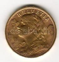 Svájc 1935B 20Fr 6,452g T:2+