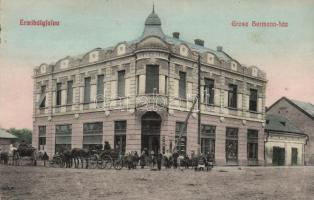 Érmihályfalva Grósz Hermann kereskedése / shop (small tear)