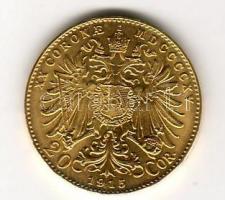 Ausztria 1915 20K 6,77g T:1