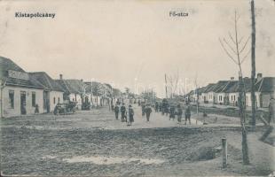 Kistapolcsány, Fogyasztási Szövetkezet / Main street, cooperative