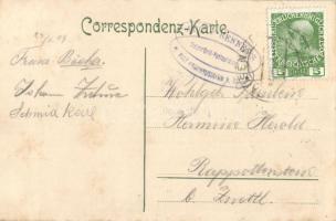 Steinbründl, Renner's Gasthaus / inn, litho