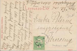 Felsőbánya Hunyadi János tér; Bonis Sándor kiadása / square