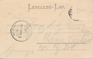 Kézdivásárhely Fő tér, Gyárfás Károly, Roth István és Jancsó Gyula üzletei; Gyárfás Károly kiadása /...