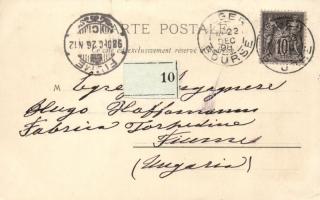 1898 Algiers, Alger, litho (EK)