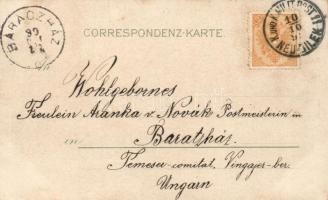 1899 Stockholm litho s: Basch Árpád (EK)