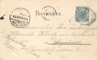 Hoch-Schneeberg 'Postkarte der K.K. Priv. Eisenbahn Wien- Aspang- u. Schneebergbahn Serie No.2&...