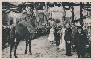 Losonc bevonulás / entry of the Hungarian troops, vissza So. Stpl (fl)