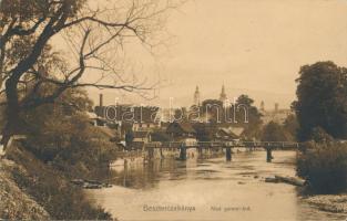 Besztercebánya, Alsó-Garam híd / bridge, church