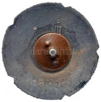 Jugoszlávia 1945- "Nemzeti Érdemrend" Ag jelvény, hátlapján sorszámmal és nemesfém jelzéss...