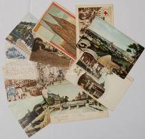 11 db régi külföldi képeslap