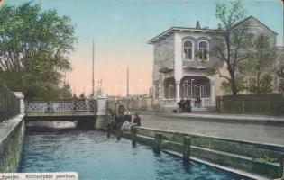 Eperjes, Korcsolyázó pavilon / skater pavilion