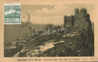 San Marino in winter