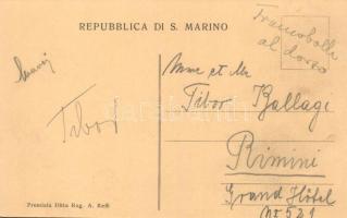 San Marino in winter