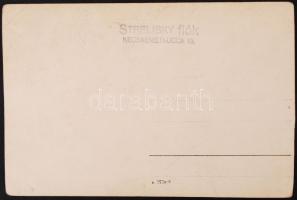 Móricz Zsigmond aláírt fotólap. Strelisky fotó