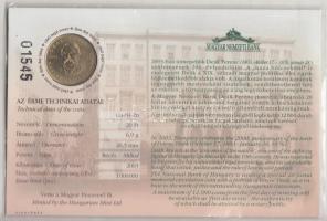 2003. 20Ft "Deák Ferenc" első napi veret számozott emléklapon T:BU 
Adamo FOEM2
